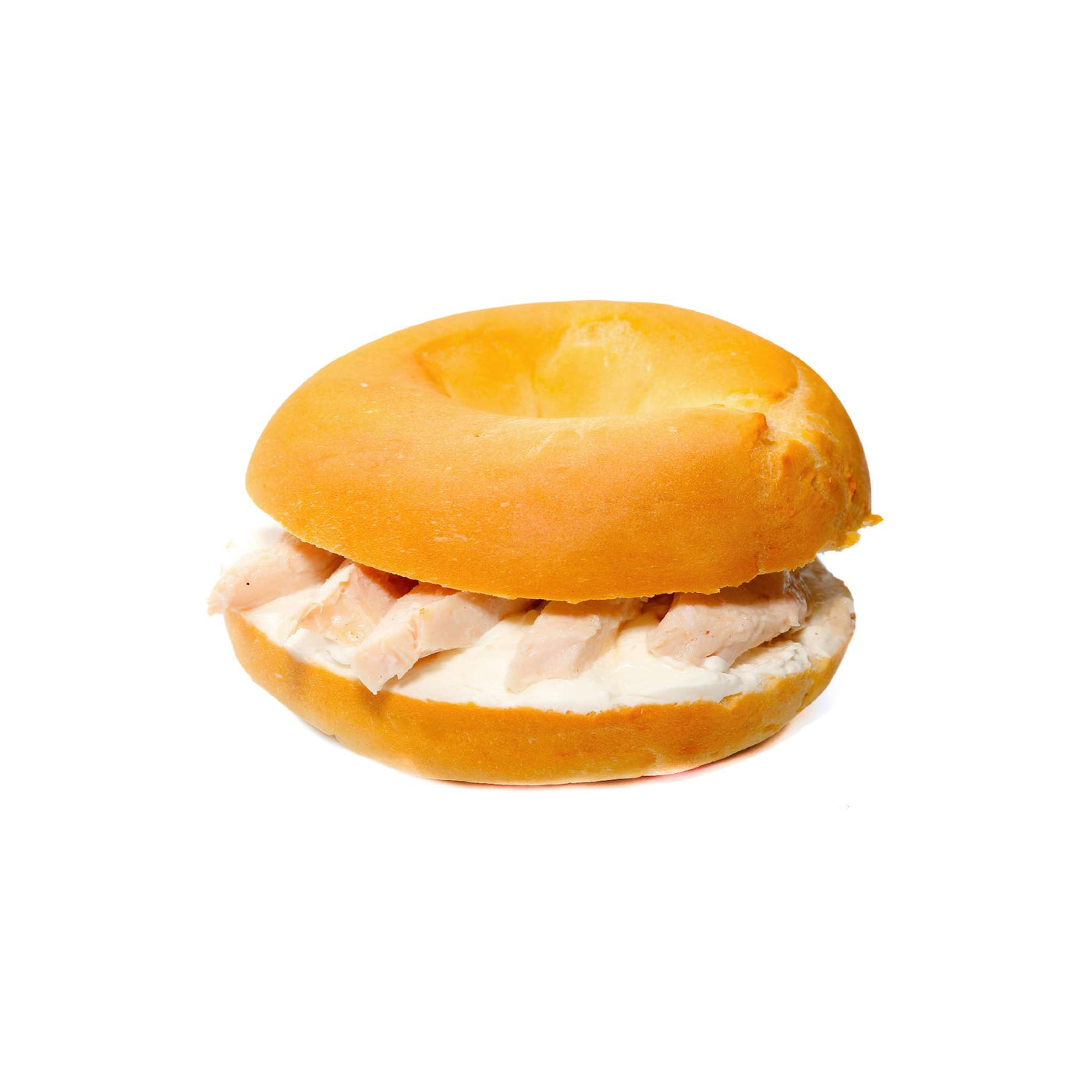 Bagel Pollo Queso Crema